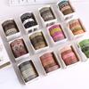 5Pcs/Set Washi Tapes Masking Autumn Thought Tape Scrapbooking Adhesive DIY Decorative Stationery School Supplies