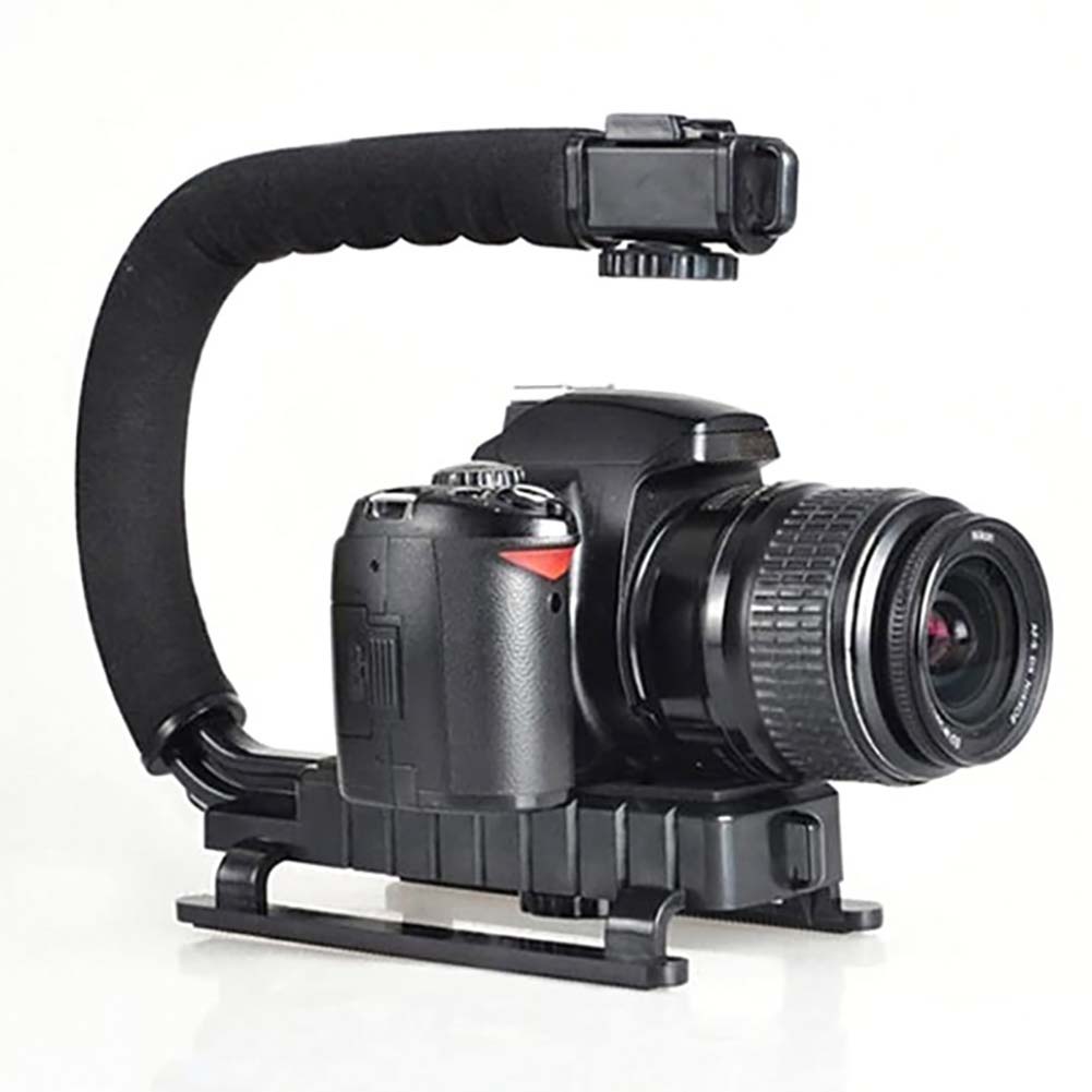 DV Handheld C Shaped Shooting Video Stabilizer Flash Stands Stabilizer