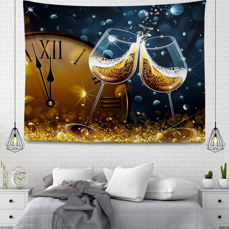 Christmas Style Series of Hanging Cloth Tapestries