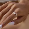 Quirky Dachshund Rings Adjustable Open Rings Stylish Hip Hop Finger Rings Versatile Punk Accessories for Women Girl