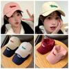 Cotton Outdoor Sun Hat Sun Protection Peaked Cap Elegant Embroidery Letter Baseball Cap  Sports