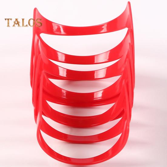 Supporto per taco da 10 pezzi, durevole, leggero, per uso alimentare, in plastica, per tacos, pancake messicani