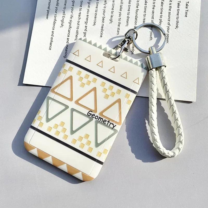 Women Men Business Card Holder Cute Credit Card Holders Bank ID Holders Badge Children Bus Card Cover Case