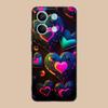 Y2K Glowing Hearts Mobile Phone Case for POCO M7 M6 M5 M4 M3 X7 X6 X5 X4 X3 Pro GT 5G Colorful Printing Cover Luxury Cover