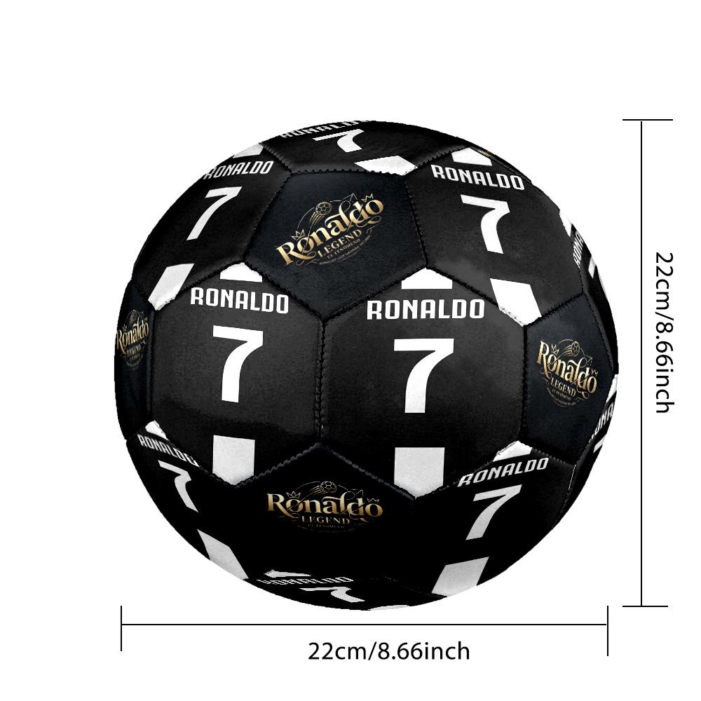 Ronaldo's Celebration Moment Size 5 Soccer Ball Machine Sewn Indoor/Outdoor Universal Football Soccer Accessory