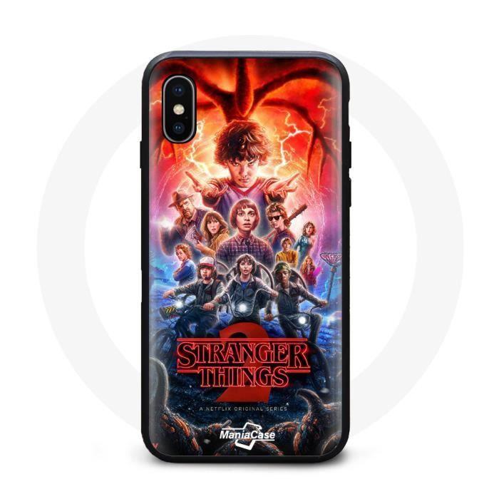 Coque iPhone Xs MAX Stranger Things Super