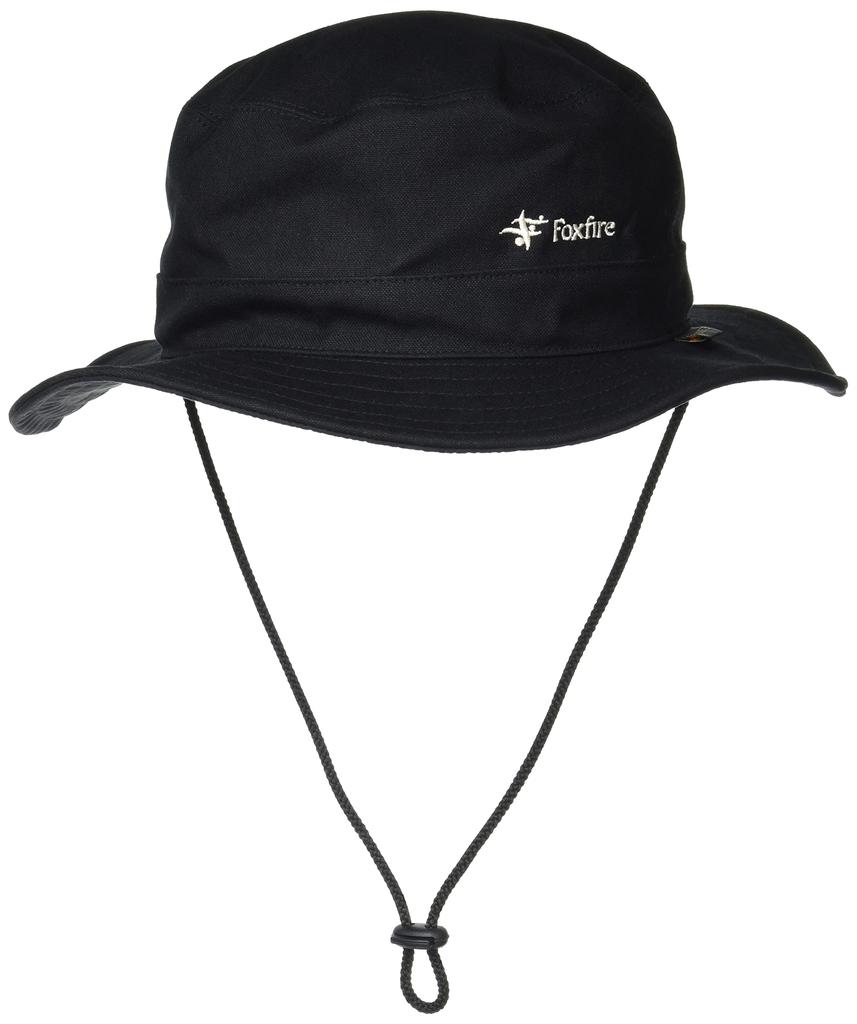 [Foxfire] Cap [GORE-TEX] [Waterproof] Wild Campers Hat Black M