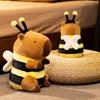 Bee Capybara Plush Toy - Cute Gift for Kids and Capybara Fans