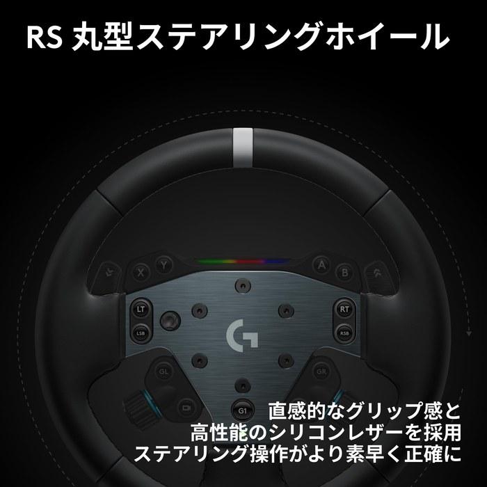 Logicool G Racing Wheel RS50 SYSTEM 8 Nm Direct Drive Steering Wheel GRS-CHSY-PSPC Racing Controller for Gran Turismo 7, Forza Horizon 6 –