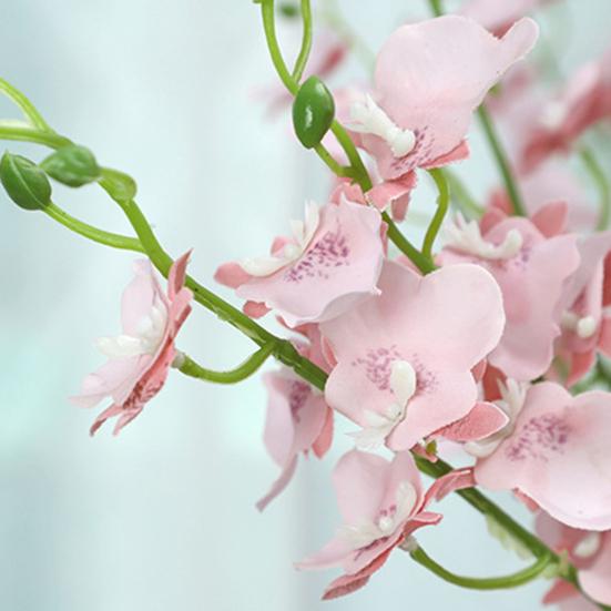 Artificial Phalaenopsis Flower Real Touch Faux Butterfly Orchid Branch for Tall Vase Wedding Home Office Party Hotel Decoration