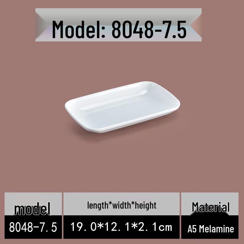 

AVADEN Меламиновая Имитация Фарфора Круглая Тарелка для Закусок