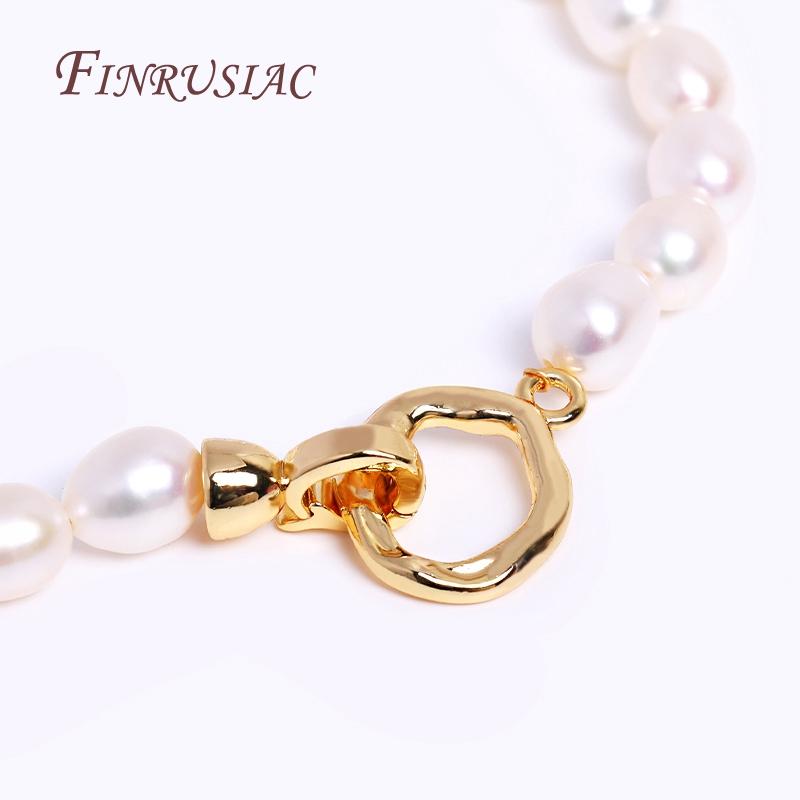 Trendy Pearl Clasp Connector For Bracelet Necklace Making,18K Gold Plated Pearl Clasp Fastener DIY Jewelry Making Accessories