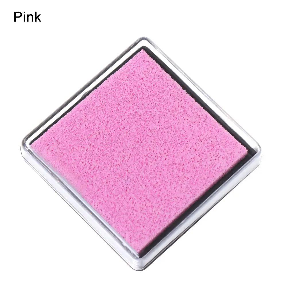 Ink Pad Stamp Pads Fingerprint Inkpad Square Sponge Multi-color Art Decor Scrapbooking Drawing Toys DIY Office & School Supplies