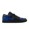 Jordan Air Jordan 1 Cushioning, Wear Resistant Low top Vintage Basketball Shoes Men's Blue Black 553558-093(Team695-)