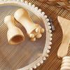 Wenge-Massagerollen, Nackenrollen-Massagegerät, Triggerpunkt-Rollenmassagegerät aus Holz, Muskelrolle für Rücken, Gesicht, Taille, Beine, Arme