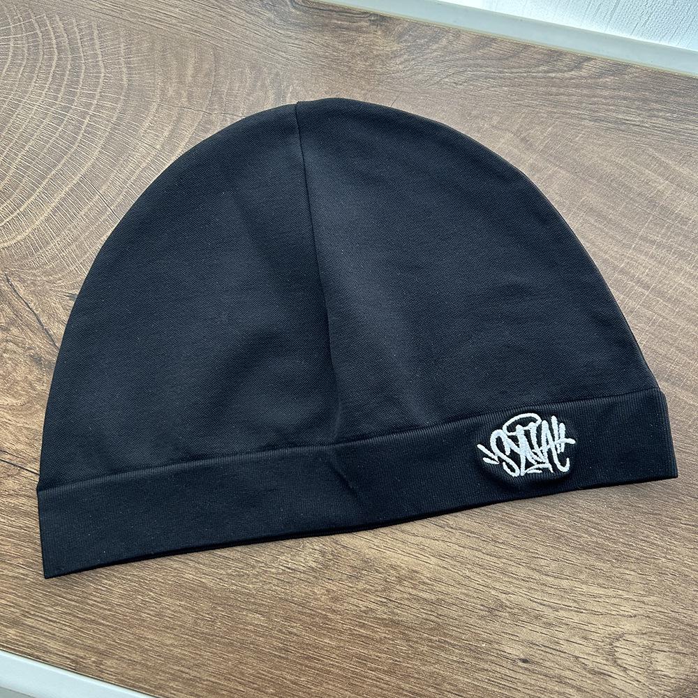 Synaworld Men's Retro Hip Hop Skull Embroidery Knit Cap