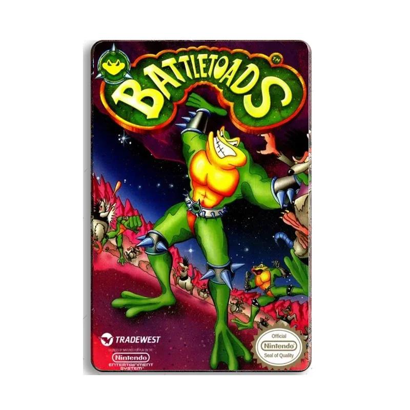 Metal Tin Sign Vintage Wall Plates Decor Shabby Rust Video Game Poster Anime Movie Metal Signs Decor Man Cave Garage Tin Plaques