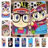 Yinuoda Cartoon Dr Slump Arale Phone Case for iPhone 11 12 13 Mini Pro XS MAX 8 7 6 6S Plus X 5S SE 2020 XR Case