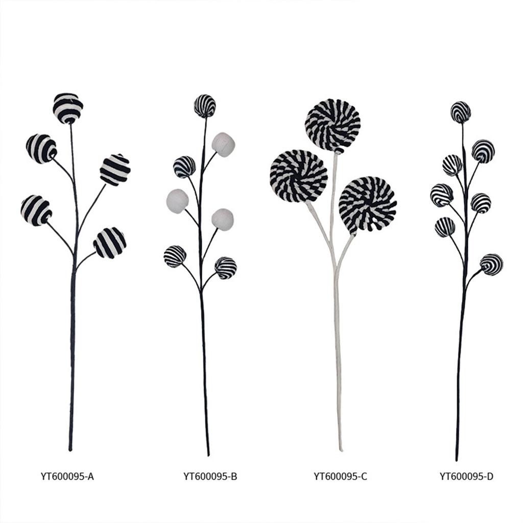 Black Christmas Tree Decoration, Christmas Branches, Halloween Decoration, Party Decorations,10pc