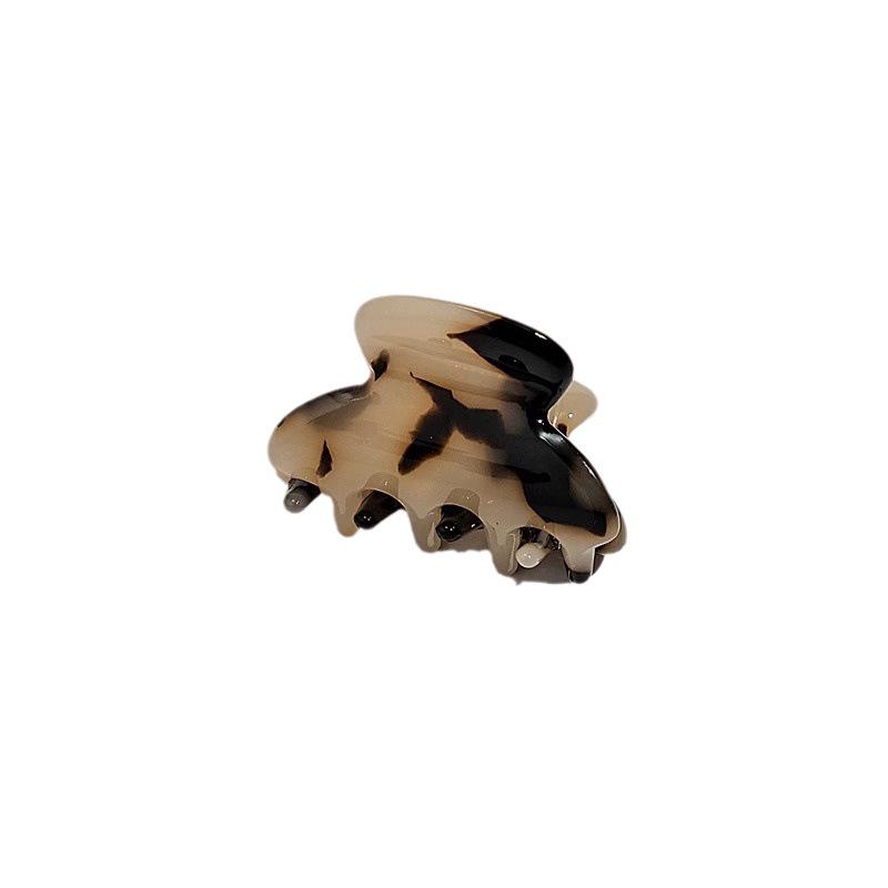 Korean Tortoiseshell Acetate Hair Claw - Small, Stylish Bangs Clip