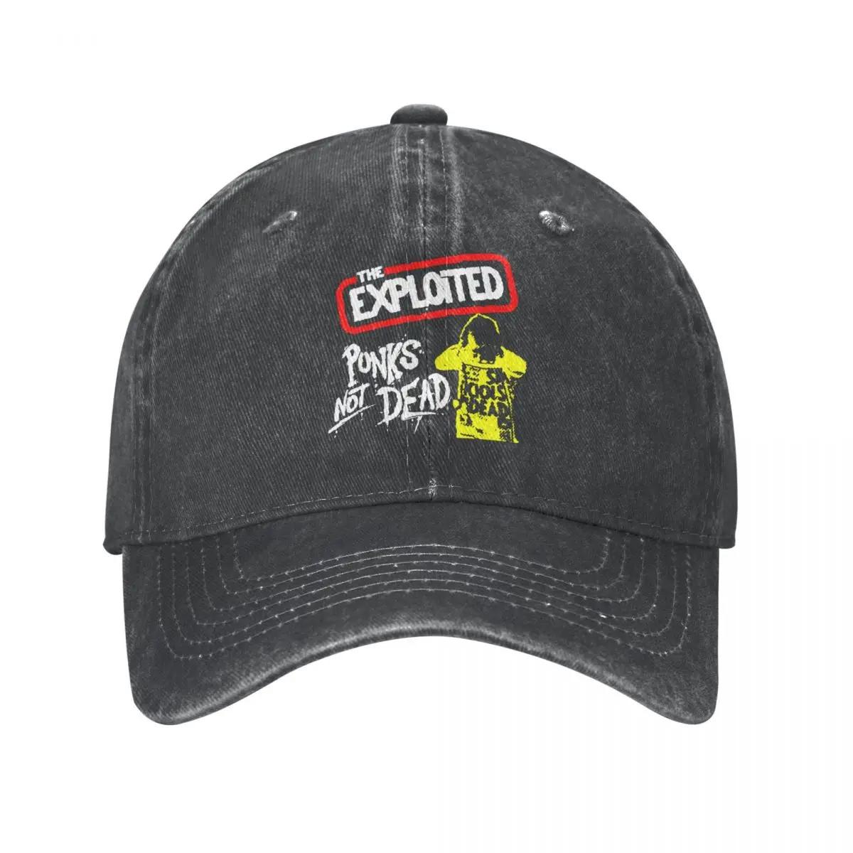 

Hip Hop Wash Punks Not Dead The Exploited Бейсболка Мужская Женская Кепка Snapback Casquette Adjustable