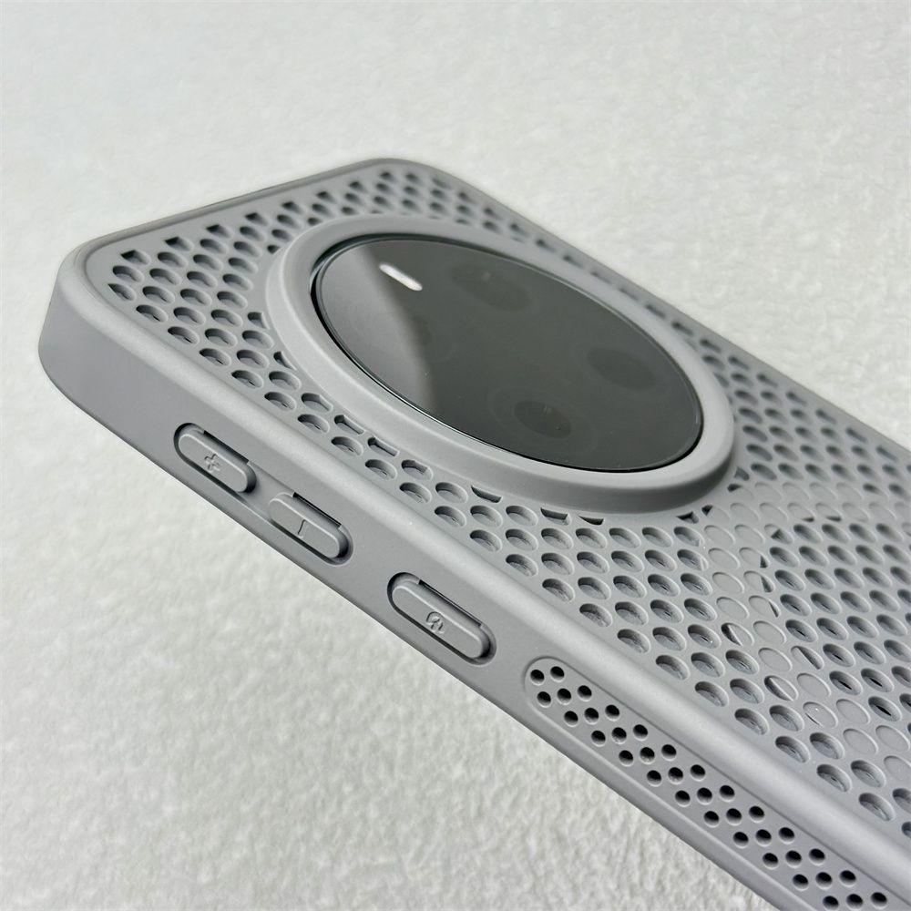 Breathable Honeycomb Magnetic Case for OnePlus 13 12 Ace5 Pro Hard Plastic For Magsafe Wireless Charging Shockproof Matte Cover