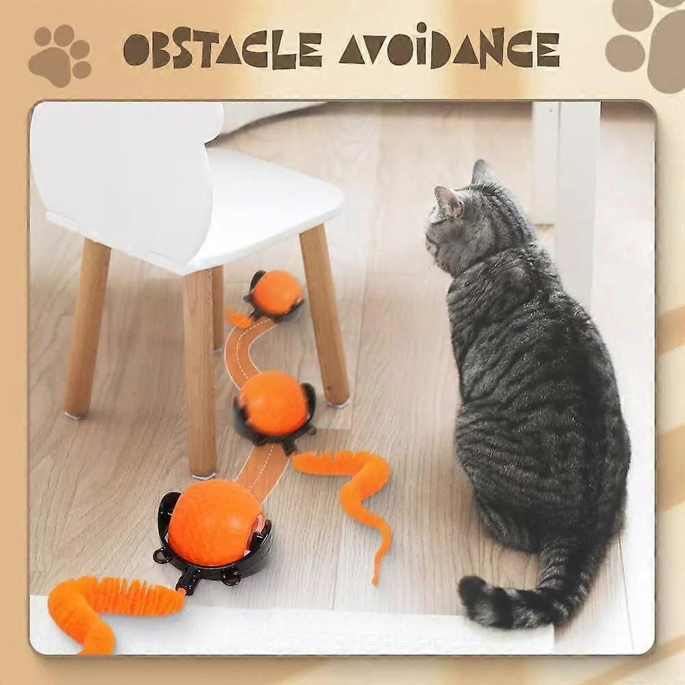 Palla Giocattolo Interattiva Gatto Rotolante Palla Cane Autorotolante Giocattoli Interattivi Gatto