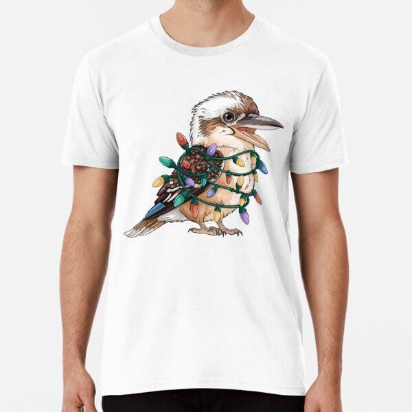 Australian Laughing Kookaburra Christmas TShirt Made in Australia Unisex T-Shirt XXL