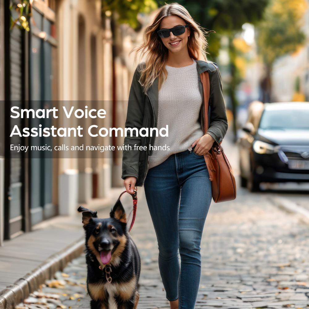 Smart Glasses Bluetooth Anti-blue Sunglasses Outdoor Sports Driving Long Battery Life Wearing Eye Protection