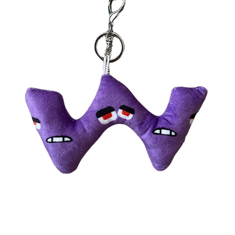 Cozy Alphabet Lore Plush Pendant Doll Baby Educational Toy Home Decor Xmas Gift