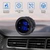 52mm Car Digital Turbo Boost Gauge Oil Pressure Gauge LED Double Display Water Temperature Voltage Gauge Fit for 12v/24v Cars