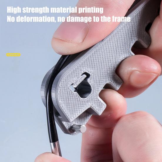Yousheng Eyeglass Curvature Adjuster Glasses Temple Arm Bender Nose Pads Adjuster Sunglasses Frame Adjuster Professional Optician Tool for DIY Glasses