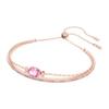 Swarovski Gema Candy Pink Rose Gold Tone Crystal Bracelet Women bracelet 5630874