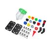 Engine Oil Funnel Kit Universal 1.5L Radiator Coolant Filling Spill Proof Funnel Kit for Vehicles