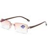 Reading Glasses For Man Magnification Eyewear Edge Presbyopic Eyeglasses Diopter +1.0 To+4.0 Blue Light Glasses