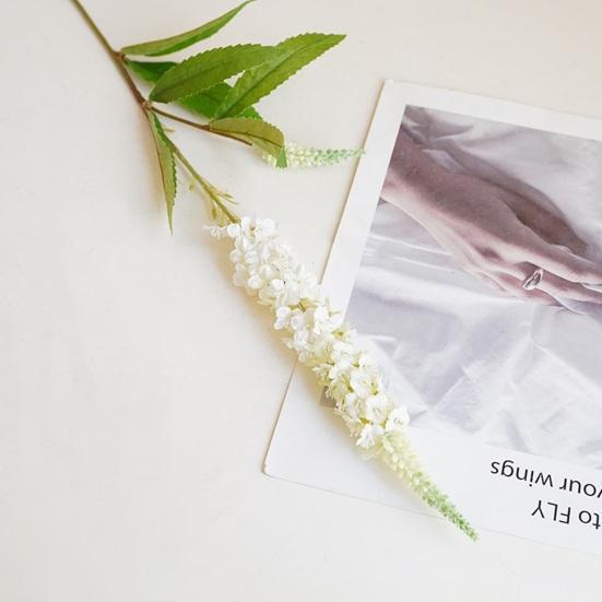 Single Stem Artificial Lavender Easy Care Not-fading Flower Arrangement Faux Silk Flower for Home Wedding Decoration