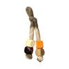 Vintage Wooden Beaded Shoes Charms Retro Handmade Shoe Lace Buckles Fashion DIY Shoes Accessories for Women Men Bag Ornaments