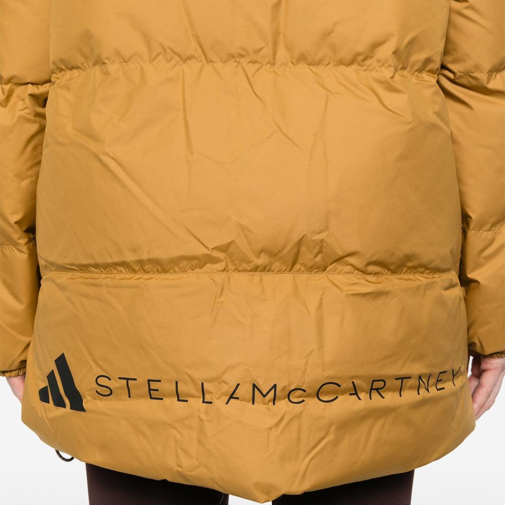 Adidas X Stella McCartney Collaboration Comfortable Fashion Thick Reversible Jacket Women Jackets Gray IW9845