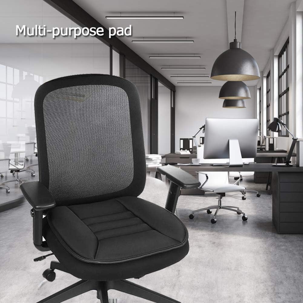 Big Ant Car Seat Cushion Pad Memory Foam Seat Cushion,Pain Relief Cushion Comfort Seat Protector For Car Office Home Use,Black 1PC