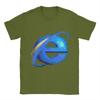 Casual T-Shirt Summer Internet Explorer Trendy Cool T Shirts  100 Cotton Tshirt for Men Y2K Classic Design Short Sleeve Clothing
