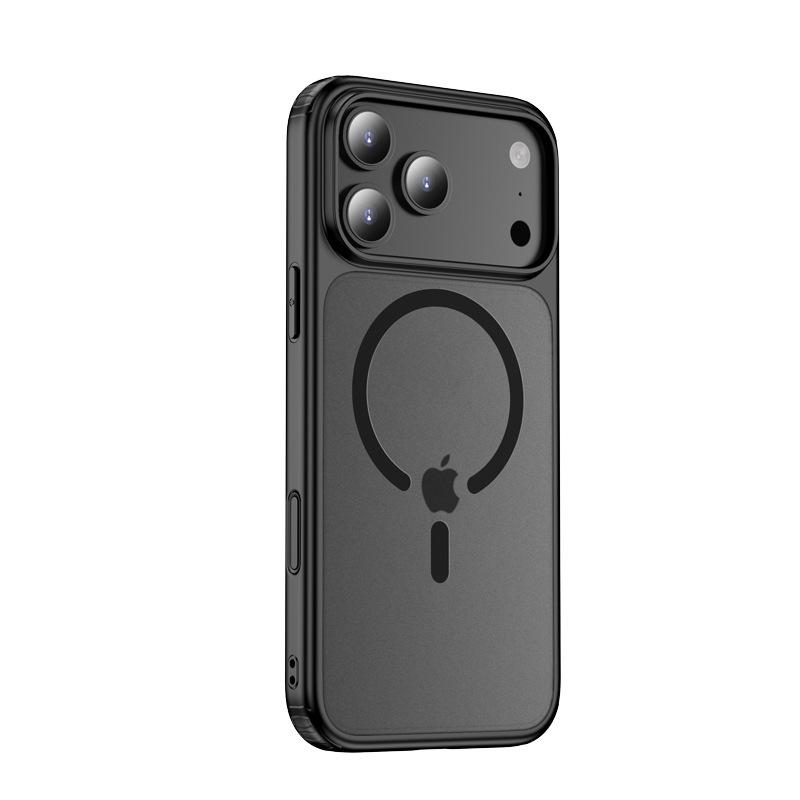 For IPhone 17 Pro Magnetic Phone Case, Apple 16E Skin Feel Matte 17air Anti Drop Protective Case