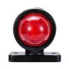1/2Pcs Three Sides Led Side Light Outline Truck Lamp 12 24V For Car Trailer Lorry 25Led Side Marker Light Indicator Rear Lamp