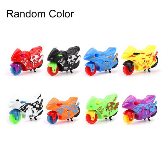 5Pcs Cute Battery-Free Entertainment Collectible Mini Simulation Vehicle Toy Models Party Favor Pull Back Toys