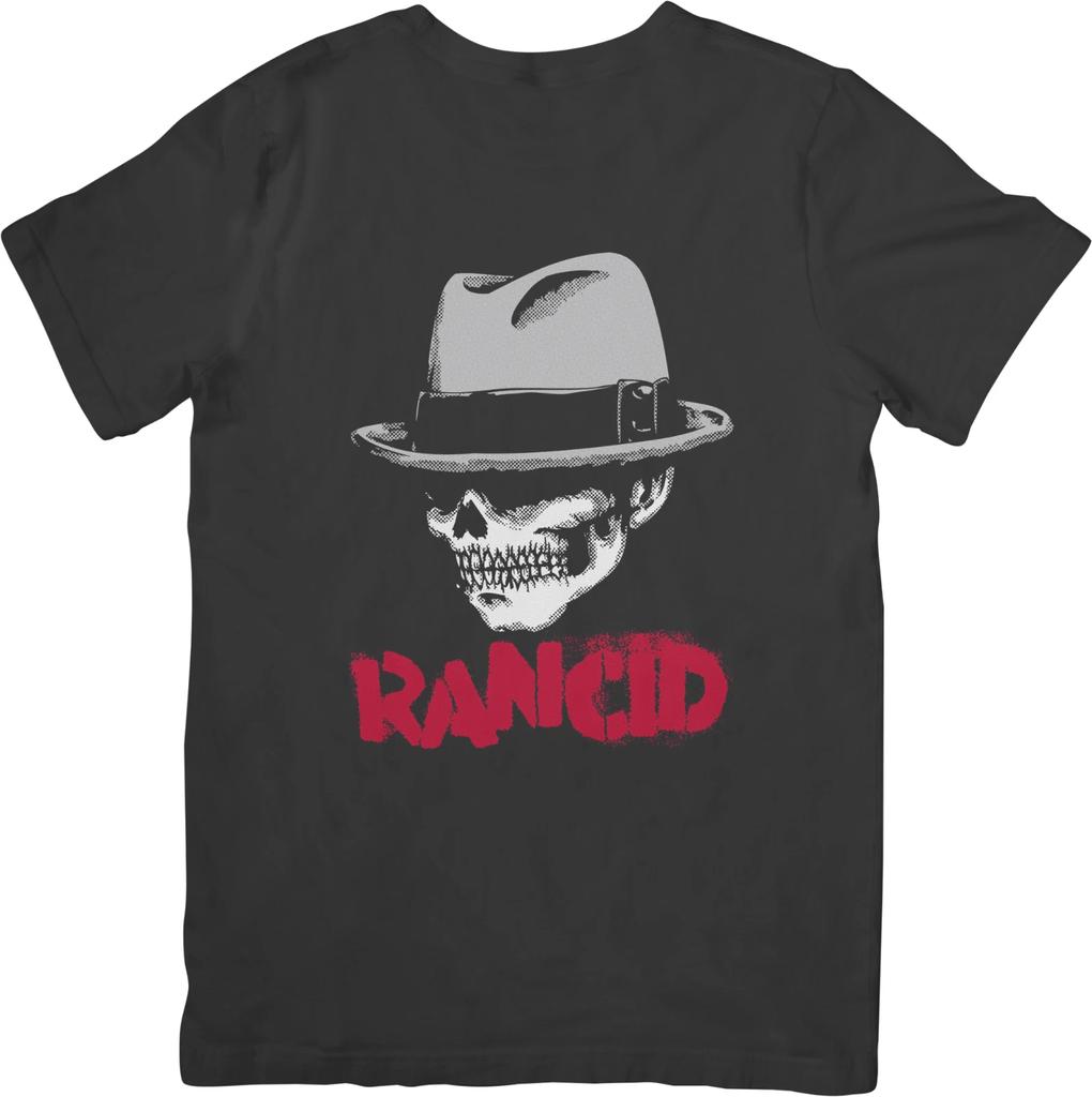 Rancid 1 Music Unisex Fit for Men & Women Quality Cotton T-Shirt Black