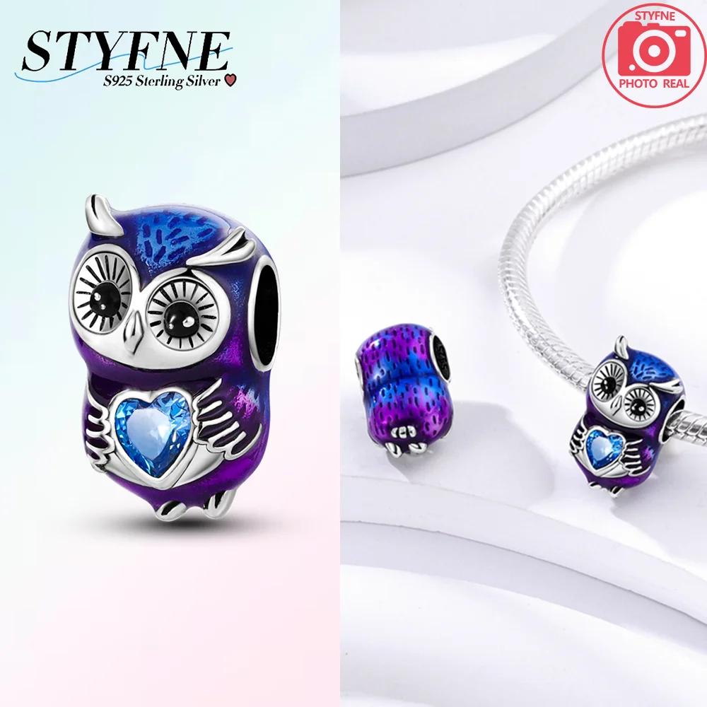 Charm Plata Originales Owl Penguin Turtle Bead Charms for Charm Bead Charms copper Bracelets Bead Charms Jewellery Making Womens Gift