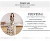 Retro Butterfly Print Long-Sleeve Dress - Slim Fit, Sexy Ruched Waist