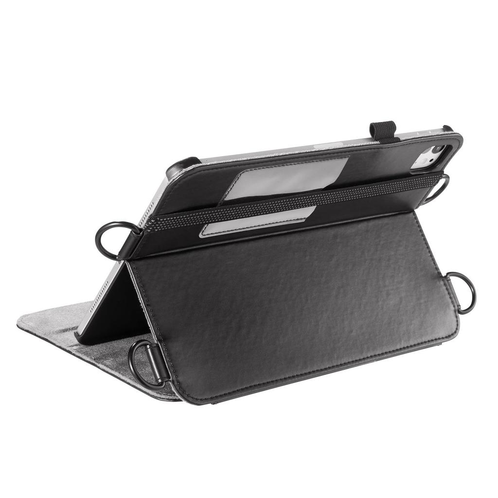 Sanwa Supply PDA-IPAD1712BK2 Case with Stand and Belt for iPad Pro 11-inch (M4/2024)