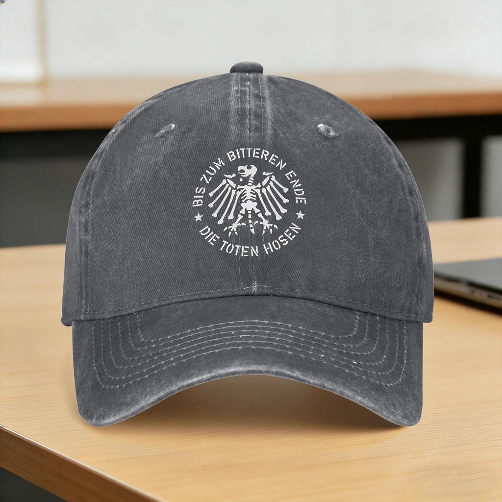 Zum Bitteren Ende Die Toten Hosen Casual Baseball Cap Summer  Trucker Hat Breathable Unisex Women Yk Cute Baseball Caps