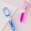 Tongue Coating Cleaner Tongue Scraper Tongue Coating Brush Oral Odor Removal Care Adult Portable Silicone Scrape Oral Tool