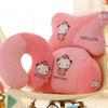 Cozy Pp Cotton Filled Waist Pillow With Cute Bear Design For Stylish And Comfortable Support